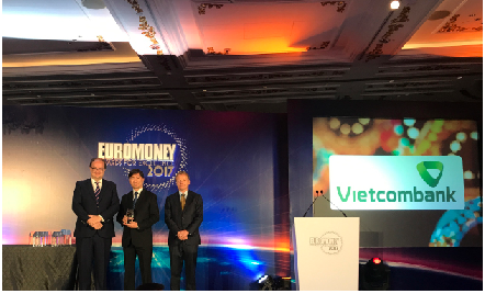 
                                    Tạp chí Euromoney 3 năm liên tiếp trao giải thưởng “Ngân hàng tốt nhất Việt Nam” cho Vietcombank
