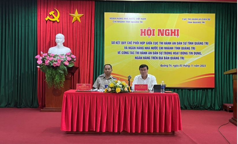 Tăng cường hiệu quả công tác thi hành án dân sự trong hoạt động tín dụng, ngân hàng - Kinh nghiệm thực tiễn tại tỉnh Quảng Trị