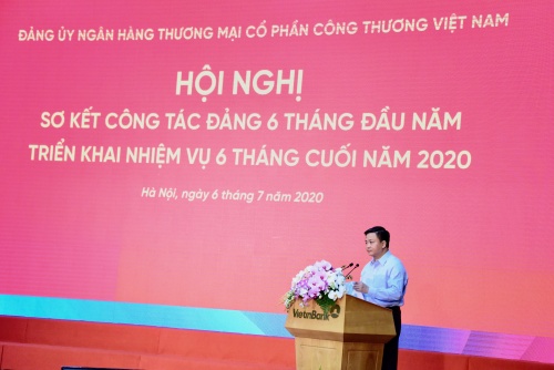                                     Đảng bộ VietinBank sơ kết công tác 6 tháng đầu năm 2020
