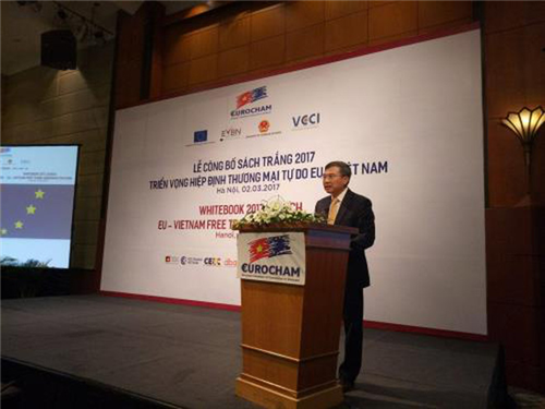                                     Sách trắng EuroCharm: Việt Nam là điểm đến hấp dẫn của FDI