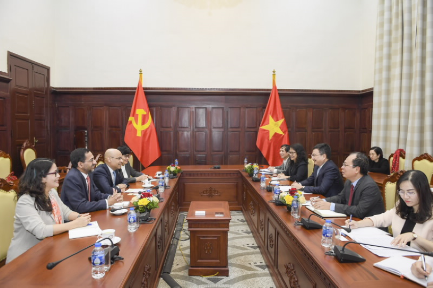 Phó Thống đốc NHNN Phạm Thanh Hà tiếp Tổng Giám đốc điều hành Citibank khu vực Nam Á và ASEAN
