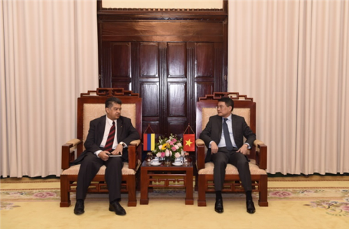                                     Thống đốc NHNN Lê Minh Hưng tiếp Đại sứ Đặc mệnh Toàn quyền Cộng hòa Armenia tại Việt Nam