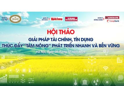 Lời cảm ơn của Ban Tổ chức Hội thảo: “Giải pháp tài chính, tín dụng thúc đẩy “Tam nông” phát triển nhanh và bền vững”  