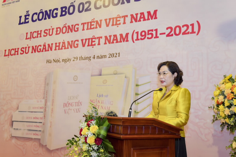 Lễ ra mắt cuốn sách Lịch sử đồng tiền Việt Nam và Lịch sử Ngân hàng Việt Nam 1951-2021