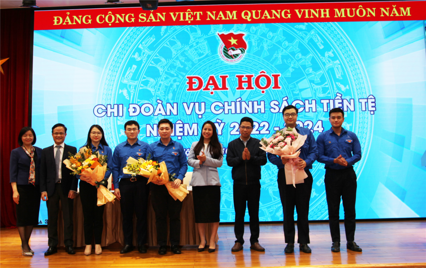 Đại hội điểm Chi đoàn Vụ Chính sách tiền tệ nhiệm kỳ 2022 - 2024