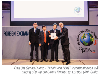 
                                    Vietinbank “cung cấp dịch vụ ngoại hối tốt nhất Việt Nam 2018”