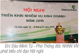 
                                    Vietcombank tổ chức Hội nghị Triển khai  nhiệm vụ kinh doanh năm 2019