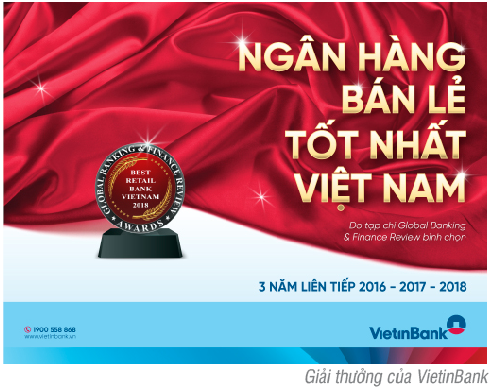                                    VietinBank tự hào là “Ngân hàng bán lẻ tốt nhất Việt Nam” 3 năm liên tiếp
