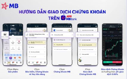 Cách đăng ký sử dụng dịch vụ chứng khoán trên App MB Bank?
