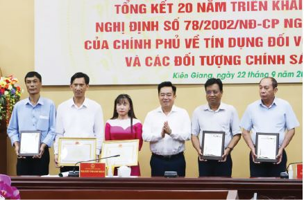 Quả ngọt 20 năm từ chương trình tín dụng chính sách ở vùng biển Kiên Giang