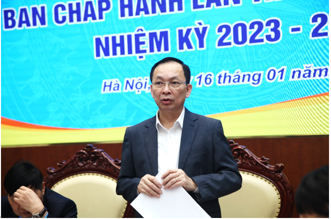 Hội nghị Ban Chấp hành Công đoàn Ngân hàng Việt Nam lần thứ hai, khóa VII, nhiệm kỳ 2023 - 2028