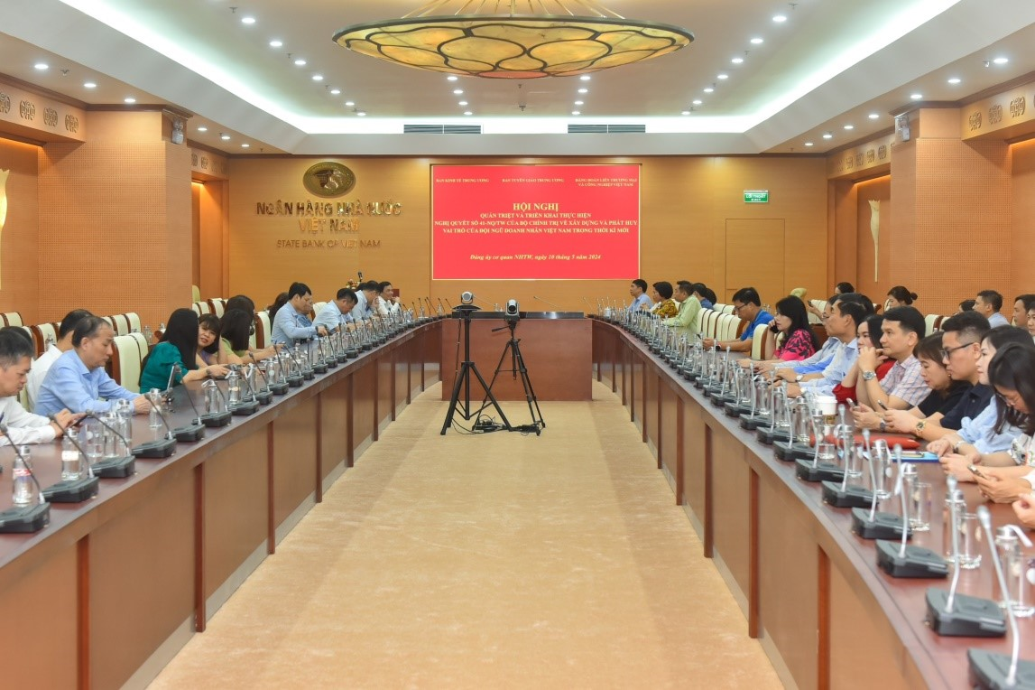 Hội nghị quán triệt, triển khai thực hiện Nghị quyết số 41-NQ/TW của Bộ Chính trị về xây dựng và phát huy vai trò của đội ngũ doanh nhân Việt Nam trong thời kỳ mới