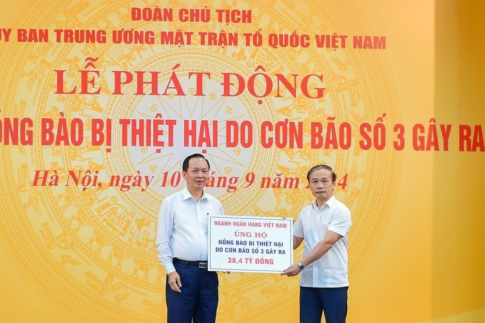 Ngành Ngân hàng tích cực hỗ trợ người dân, doanh nghiệp khắc phục hậu quả sau cơn bão số 3