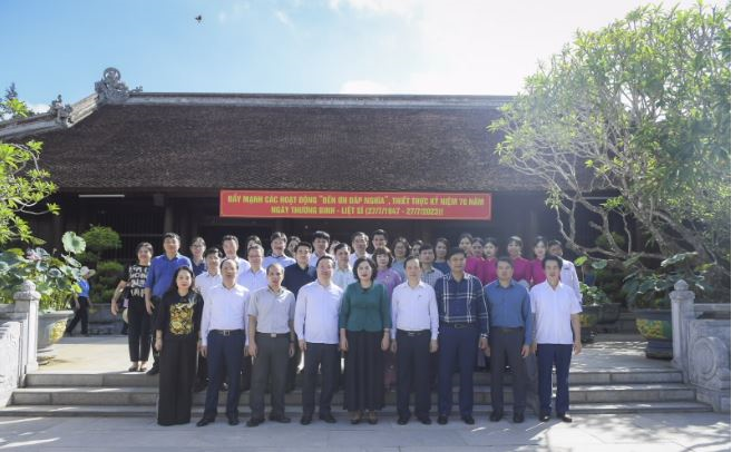 Ngành Ngân hàng tri ân các Anh hùng liệt sĩ tại tỉnh Quảng Trị, Quảng Bình, Hà Tĩnh, Nghệ An