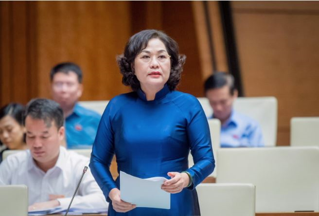 Thống đốc NHNN Nguyễn Thị Hồng trả lời chất vấn trước Quốc hội