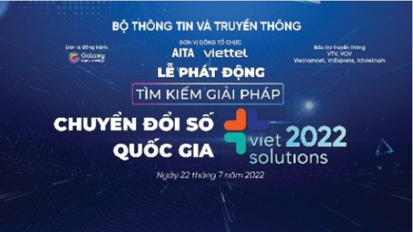 Bộ Thông tin và Truyền thông tổ chức Cuộc thi “Tìm kiếm giải pháp chuyển đổi số quốc gia - Viet Solutions” năm 2022