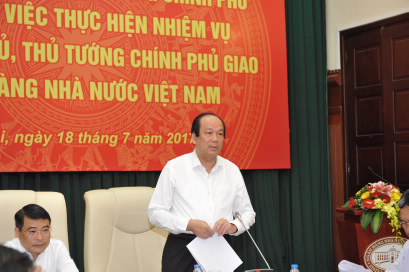                                     Tổ công tác của Thủ tướng: NHNN đã tích cực triển khai thực hiện các nhiệm vụ được Chính phủ, Thủ tướng giao