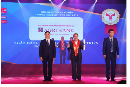                                     Agribank tự hào được vinh danh  Thương hiệu Mạnh Việt Nam 2018