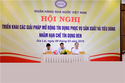                                     Hội nghị triển khai các giải pháp mở rộng tín dụng phục vụ sản xuất và tiêu dùng nhằm hạn chế tín dụng đen tại khu vực Tây Nguyên