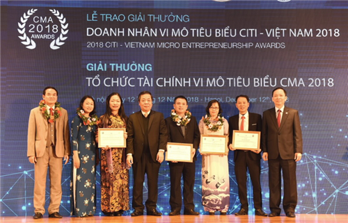                                     Lễ trao giải “Doanh nhân vi mô tiêu biểu Citi - Việt Nam 2018”