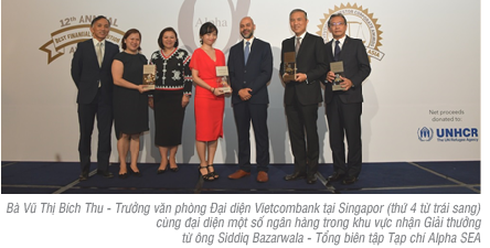                                     Vietcombank tiếp tục vinh dự nhận giải thưởng “Ngân hàng tốt nhất Việt Nam” năm 2018