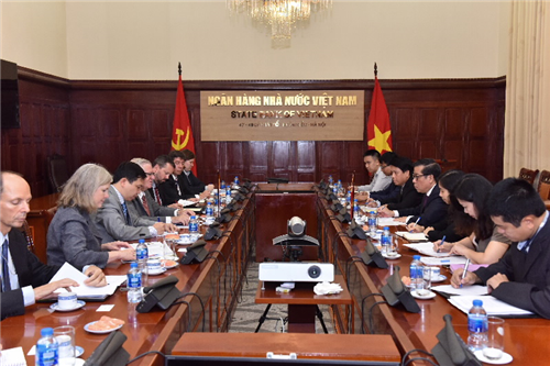                                     Phó Thống đốc Nguyễn Kim Anh tiếp Thứ trưởng Bộ Thương mại Hoa Kỳ