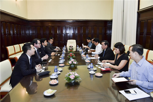                                     Phó Thống đốc Nguyễn Kim Anh tiếp Giám đốc điều hành JCB