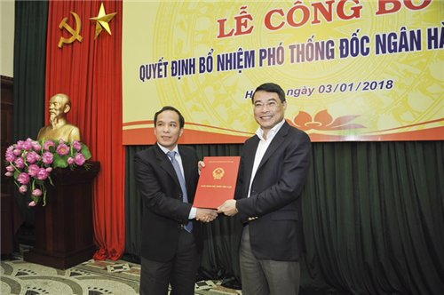                                     Công bố Quyết định bổ nhiệm Phó Thống đốc Ngân hàng Nhà nước Việt Nam