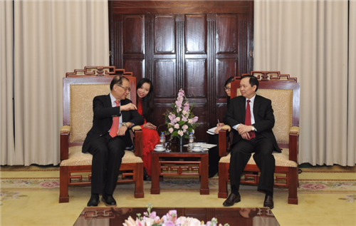                                     Phó Thống đốc Đào Minh Tú tiếp nguyên Chủ tịch Ủy ban Quản lý Giám sát Ngân hàng Trung Quốc