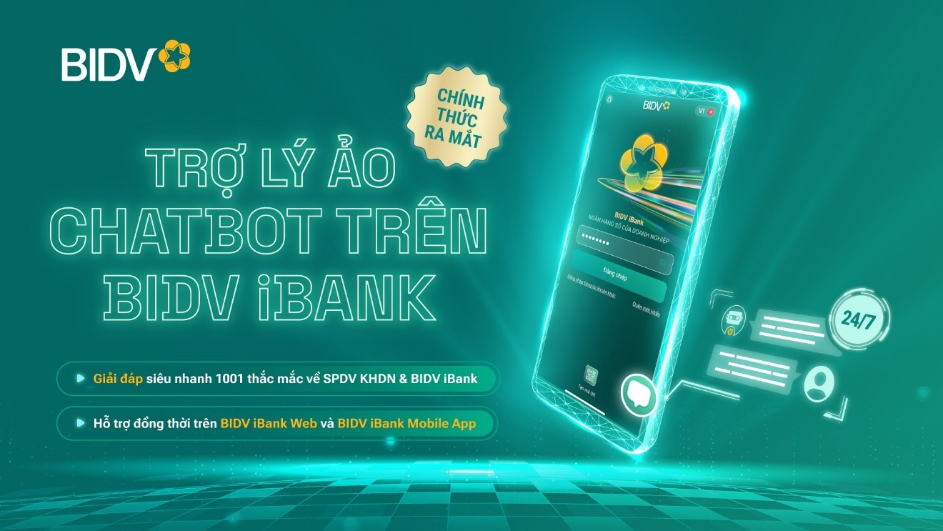 BIDV ra mắt Chatbot dành cho doanh nghiệp