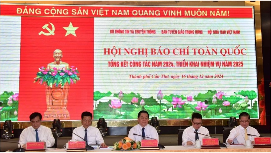 Tổ chức Hội nghị toàn quốc tổng kết công tác báo chí năm 2024