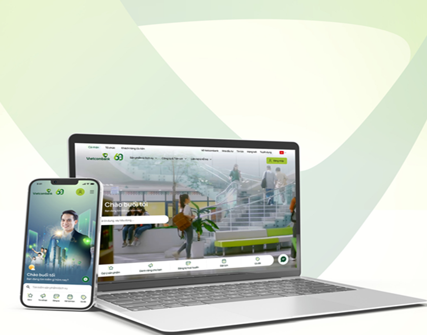 Vietcombank chính thức ra mắt Website mới