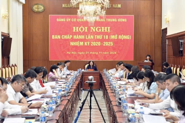 Công tác xây dựng Đảng góp phần quan trọng hoàn thành nhiệm vụ chính trị ngành Ngân hàng năm 2024