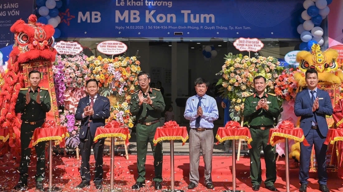 MB mở rộng mạng lưới tại Kon Tum, đồng hành cùng doanh nghiệp và người dân địa phương