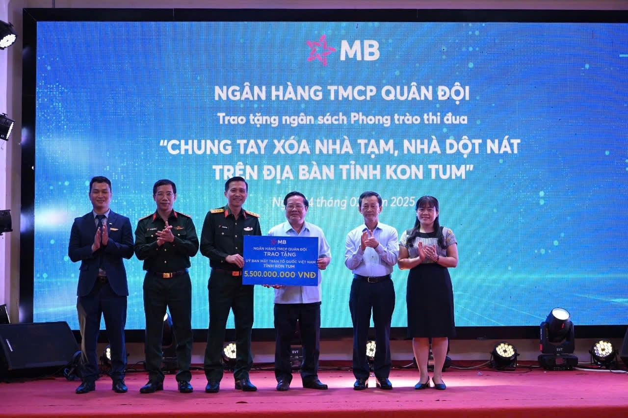 MB mở rộng mạng lưới tại Kon Tum, đồng hành cùng doanh nghiệp và người dân địa phương