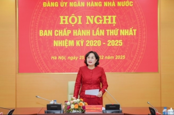 Hội nghị Ban Chấp hành Đảng bộ Ngân hàng Nhà nước lần thứ Nhất, nhiệm kỳ 2020 - 2025