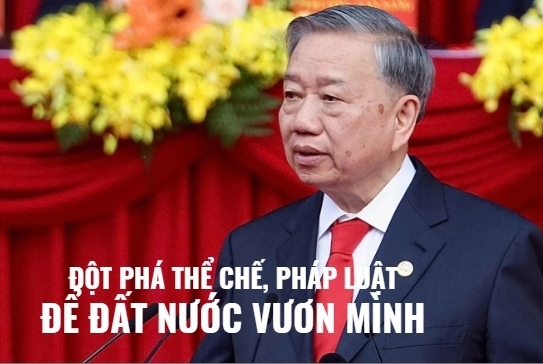 Đột phá thể chế, pháp luật để đất nước vươn mình