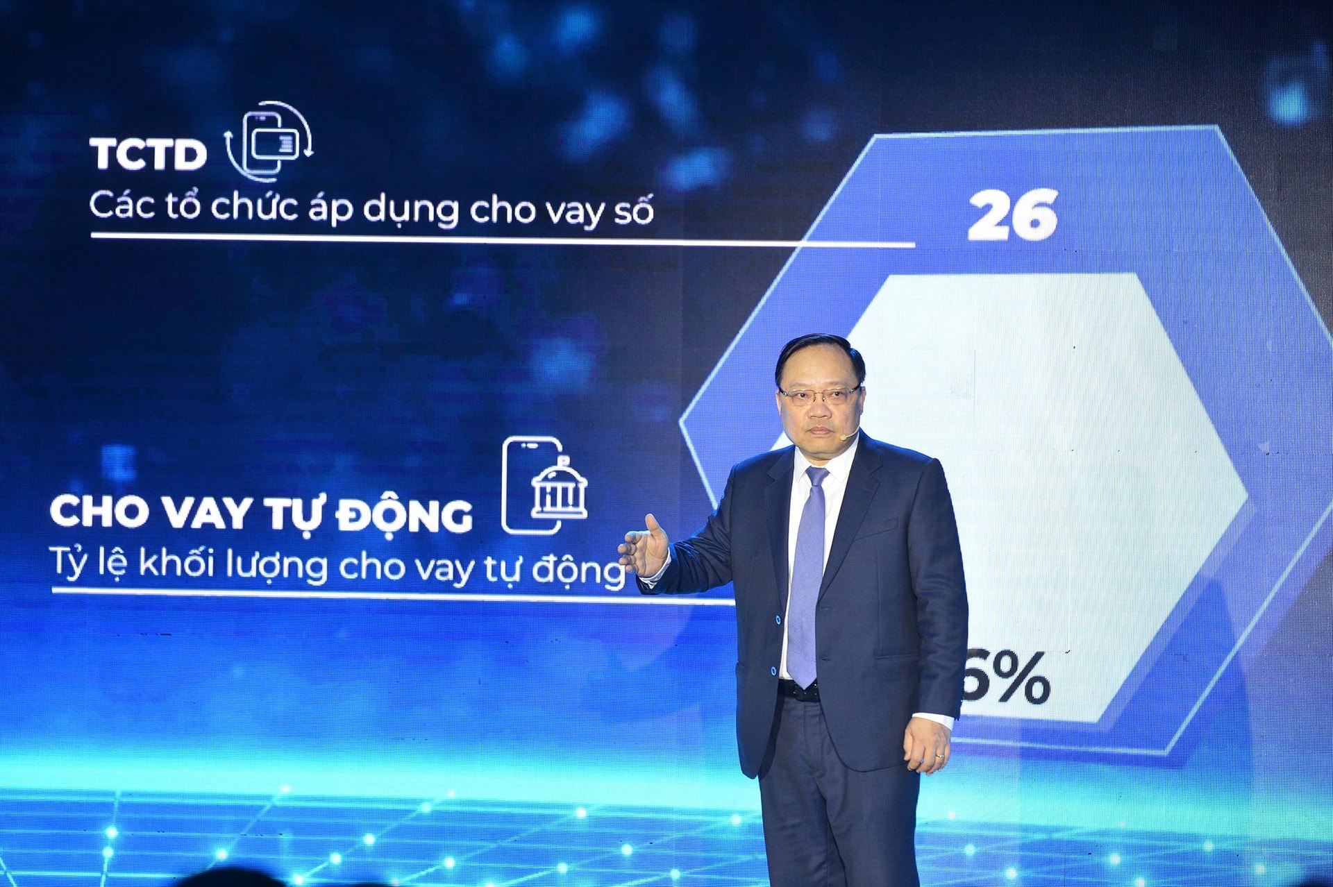 Ông Phạm Anh Tuấn, Vụ trưởng Vụ Thanh toán Báo cáo kết quả chuyển đổi số ngành Ngân hàng