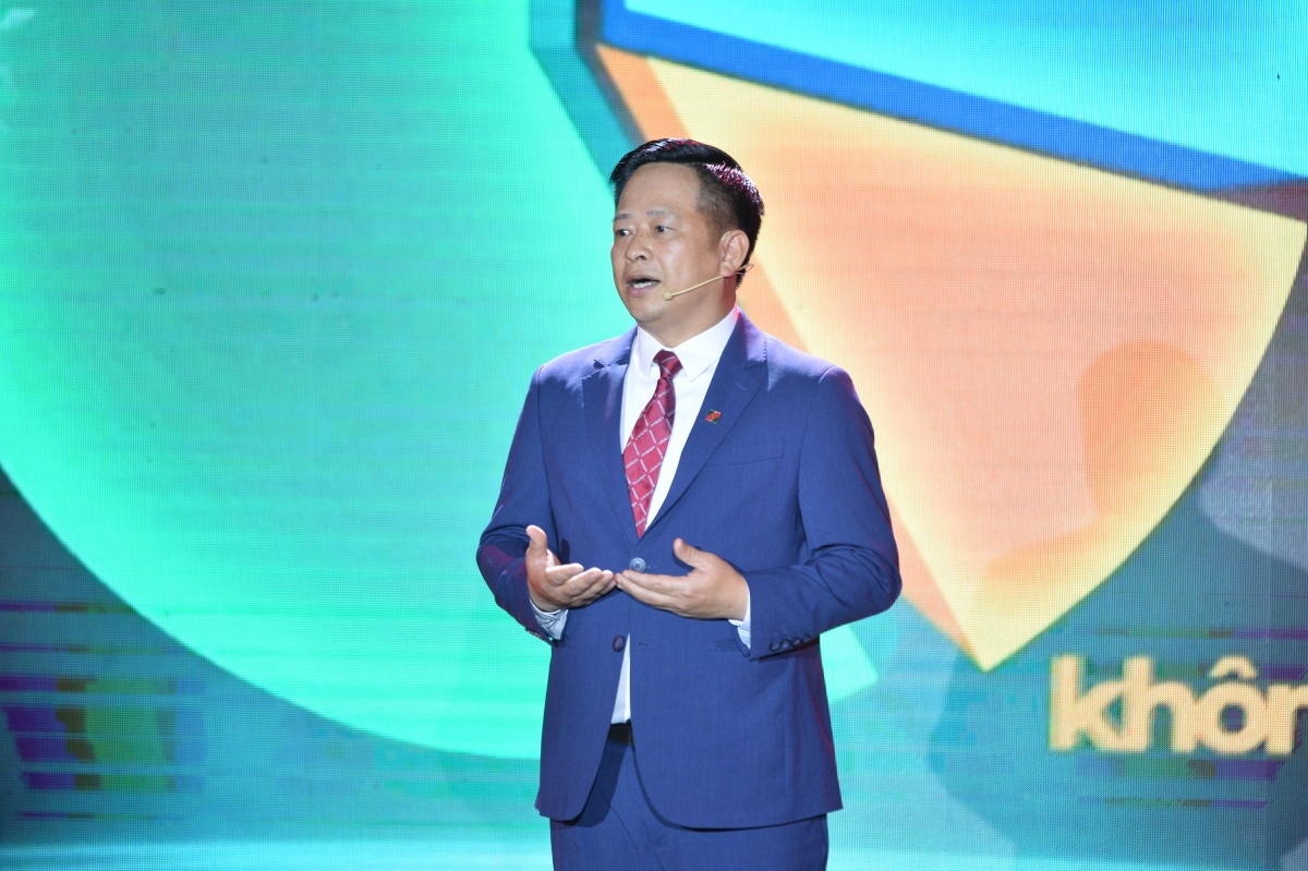 Ông Hoàng Minh Ngọc, Phó Tổng Giám đốc Ngân hàng Nông nghiệp và Phát triển nông thôn Việt Nam (Agribank) phát biểu tại Sự kiện
