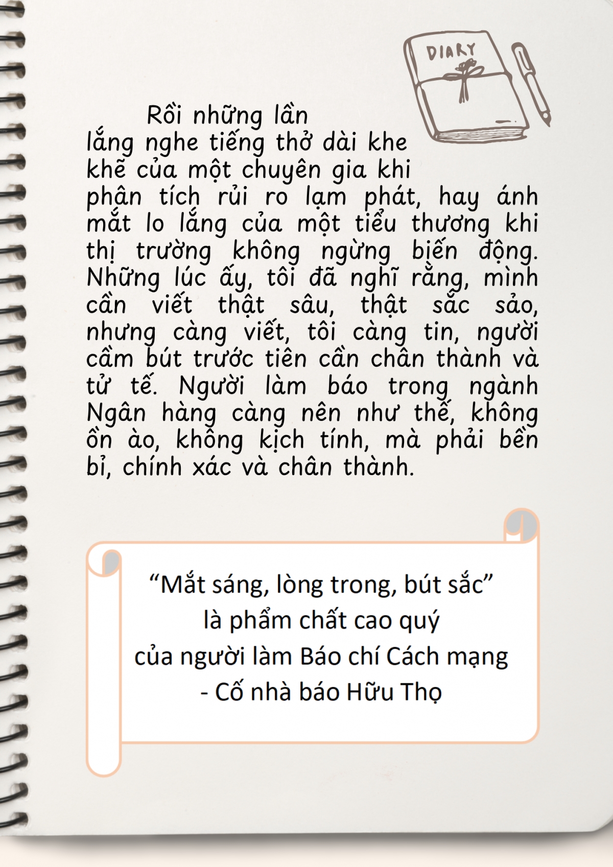Nhật ký một người làm báo ngân hàng