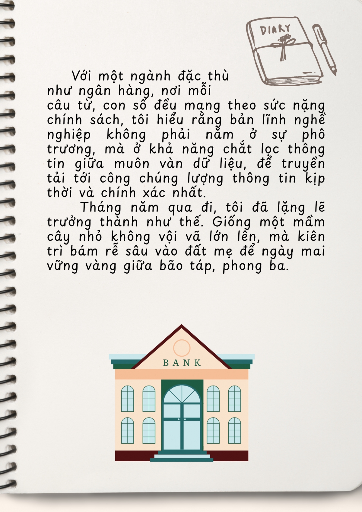Nhật ký một người làm báo ngân hàng