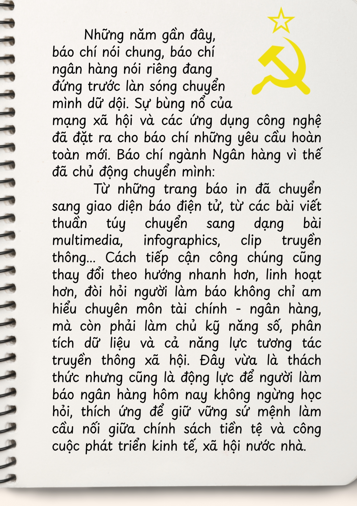 Nhật ký một người làm báo ngân hàng