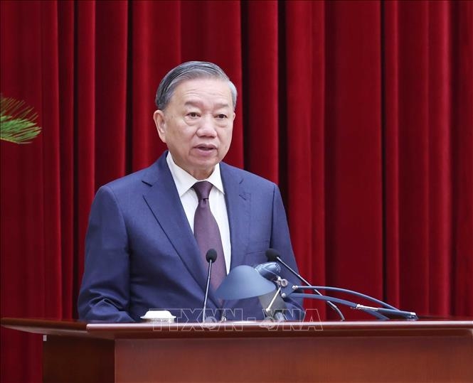 Phát biểu của Tổng Bí thư Tô Lâm tại phiên khai mạc Hội nghị Trung ương 12 - khóa XIII