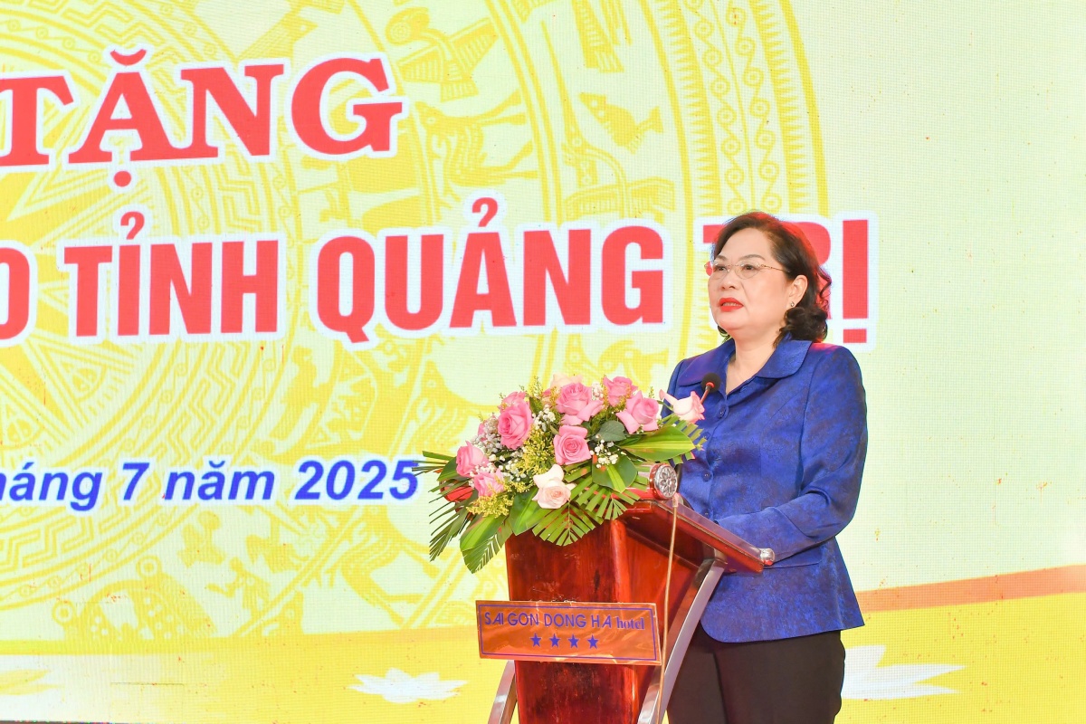 Thống đốc NHNN Nguyễn Thị Hồng phát biểu tại chương trình