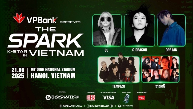 VPBank đồng hành cùng đại nhạc hội VPBank K-Star Spark năm 2025 (Nguồn ảnh: VP Bank)