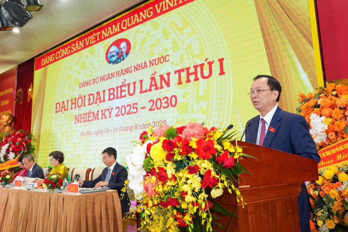 Đại hội đại biểu Đảng bộ Ngân hàng Nhà nước lần thứ I: Đoàn kết, trách nhiệm, đổi mới, sáng tạo, tăng tốc, bứt phá