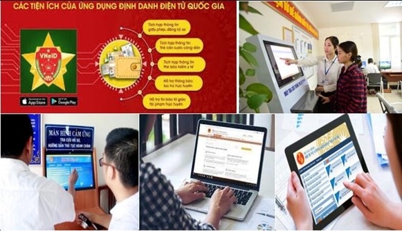 Cán bộ chính quyền ứng dụng Chính phủ điện tử  - “môi trường thực hành” sinh động giúp hình thành kỹ năng số trong đội ngũ công chức, viên chức khi áp dụng hiệu quả nền tảng nhân lực số Nguồn ảnh: Báo Chính phủ