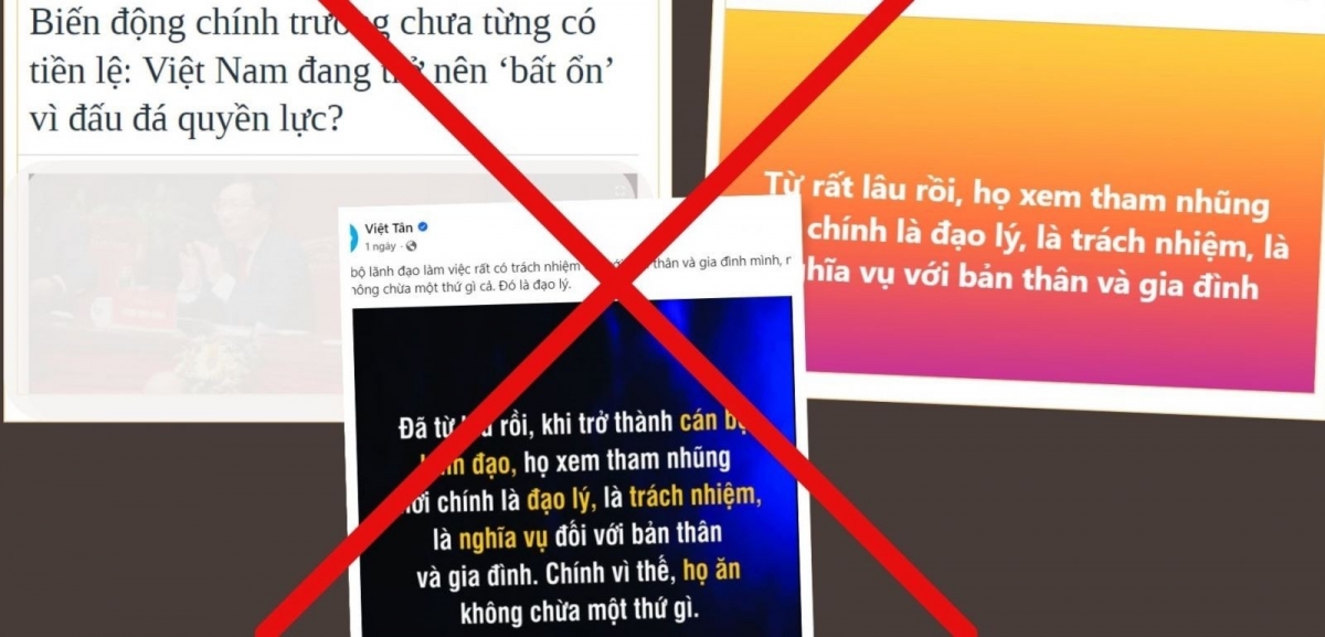 Các thế lực thù địch thường xuyên đưa ra các luận điệu xuyên tạc tình hình chính trị, công tác cán bộ ở Việt Nam (Ảnh: ITN) Các thế lực thù địch thường xuyên đưa ra các luận điệu xuyên tạc tình hình chính trị, công tác cán bộ ở Việt Nam (Ảnh: ITN)