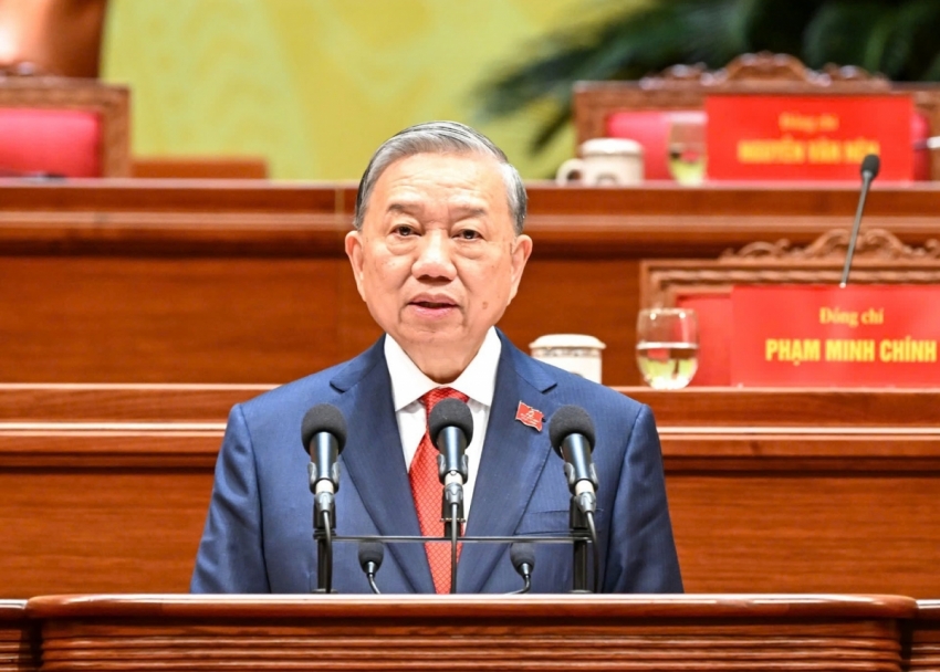 Tổng Bí thư Tô Lâm: Đảng muốn lãnh đạo lâu dài thì phải luôn tự hoàn thiện, tự làm mới, giữ vững bản chất cách mạng và tính tiên phong.