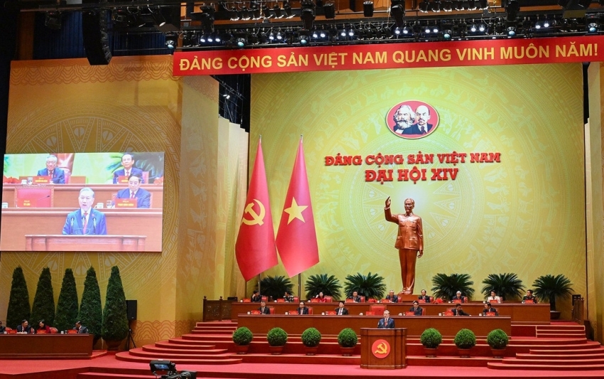 Tổng Bí thư Tô Lâm phát biểu tại phiên bế mạc Đại hội đại biểu toàn quốc lần thứ XIV của Đảng Cộng sản Việt Nam, chiều 23/1/2026